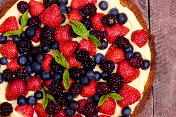 Berry tart — Stockfoto