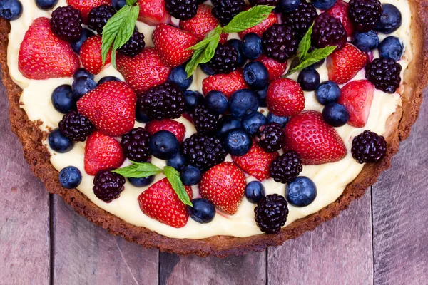 Berry tart — Stock Photo, Image