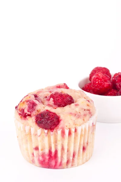 Raspberry muffin — Stock Photo, Image