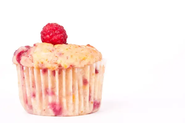 Raspberry muffin — Stock Photo, Image