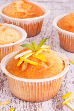 Limonlu muffin