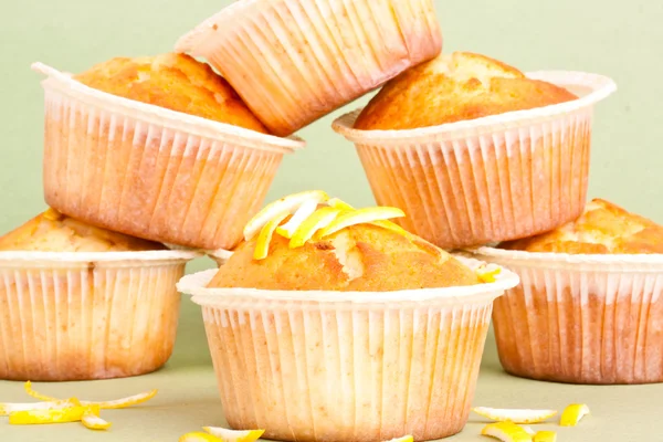 Limonlu muffin — Stok fotoğraf