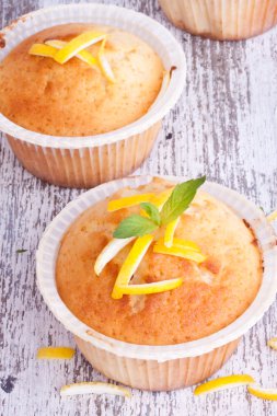 Limonlu muffin