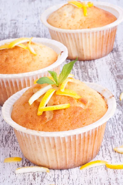 Muffin al limone — Foto Stock
