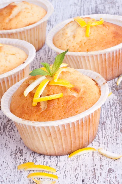 Muffin al limone — Foto Stock