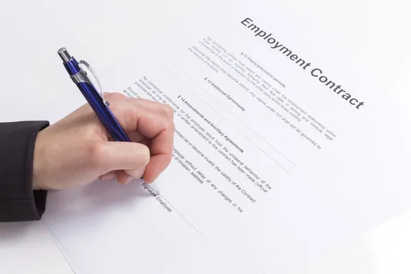 Employment contract