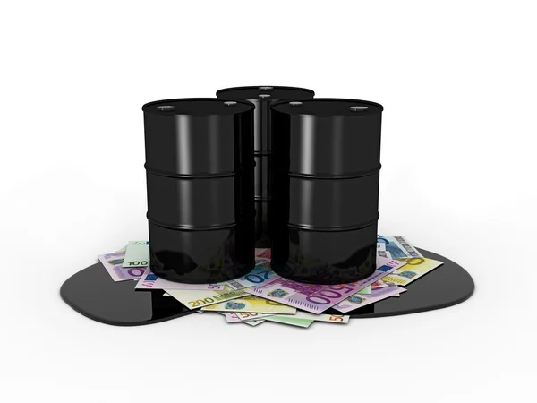 petrol varil üzerinde avro