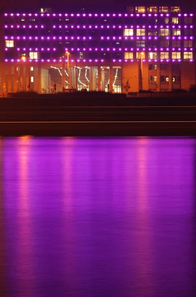 Purple building
