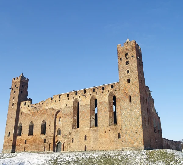 Castelo em Radzyn Chelminski — Fotografia de Stock