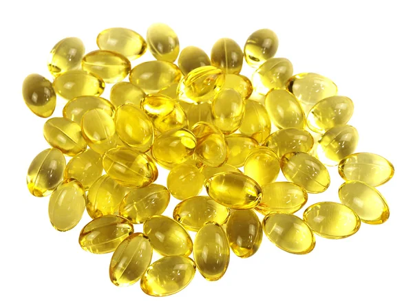 Omega-3 capsules — Stockfoto