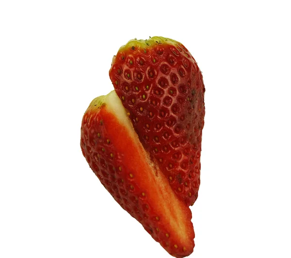 Strawberry slices — Stock Photo, Image