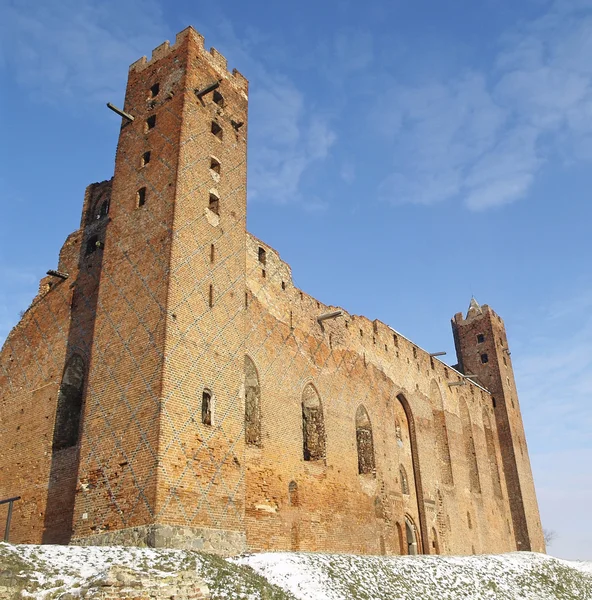 Castelo em Radzyn Chelminski — Fotografia de Stock