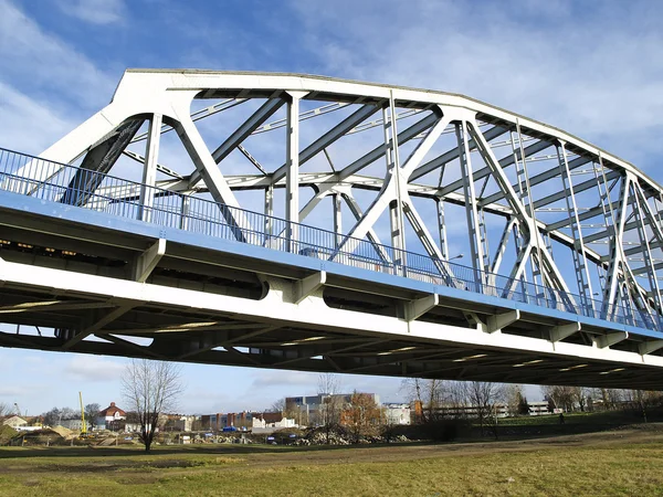 Ponte através do rio Vístula — Fotografia de Stock