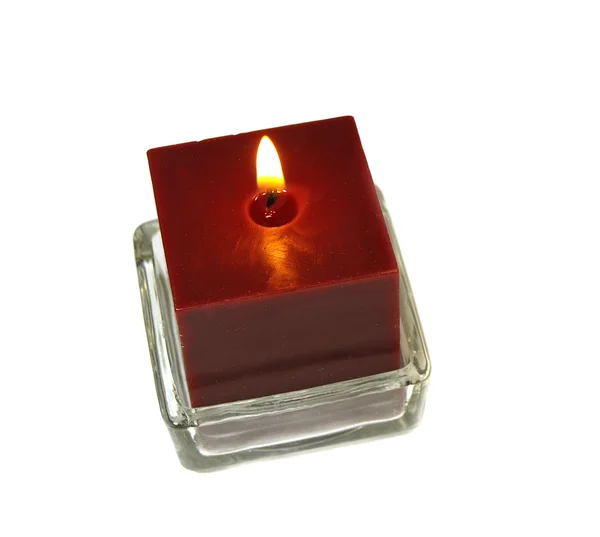 Red candle Stock Picture