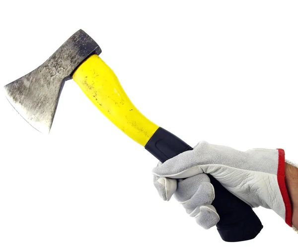 Axes in the white background — Stock Photo, Image