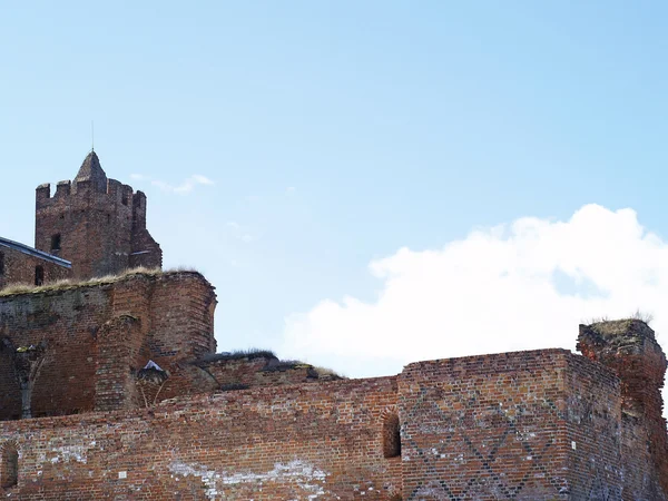 Castelo em Radzyn Chelminski — Fotografia de Stock