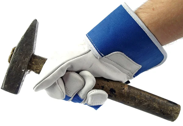 Tools in hand — Stock Photo, Image