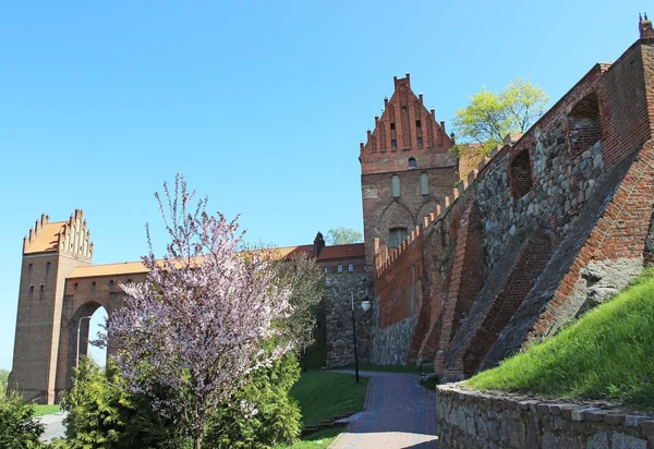 Medieval Teutonic castle in Kwidzyn. Poland — Stock Photo, Image