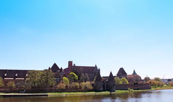 Malbork castle in Pomerania region of Poland. UNESCO World — Stock Photo, Image