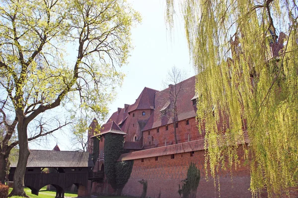 Malbork castle in Pomerania region of Poland. UNESCO World — Stock Photo, Image