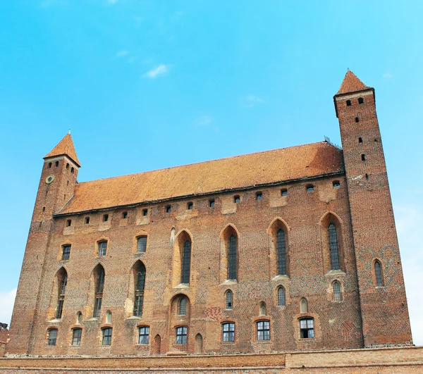 Castillo de los Caballeros Teutónicos en Gniewie.Polska . — Foto de Stock