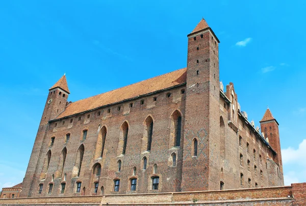 Castle of the Teutonic Knights in Gniewie.Polska. — Stock Photo, Image