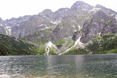 dağ gölü morskie oko Polonya tatra Dağları