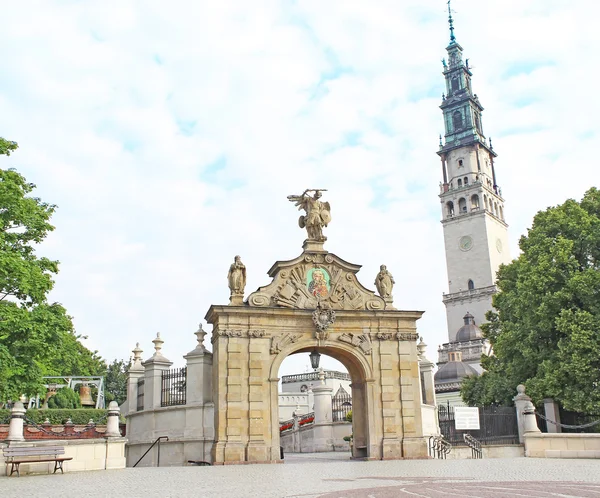 El santuario de Jasna Gora en Czestochowa, Polonia — Foto de Stock