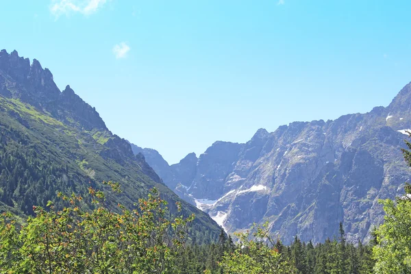 Landscape of mountains tatry Poland — Stock Photo, Image