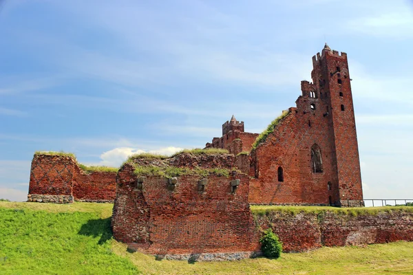 Castelo em Radzyn Chelminski.Poland — Fotografia de Stock