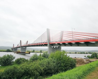 kwidzyn, Polonya - vistula üzerinde köprü