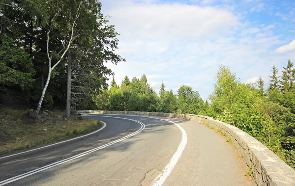 Landskap av berg karkonosze Polen — Stockfoto