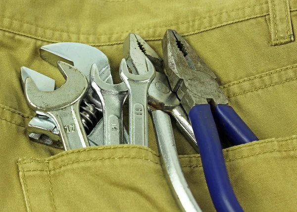 Tools in your pocket — Stock Photo, Image