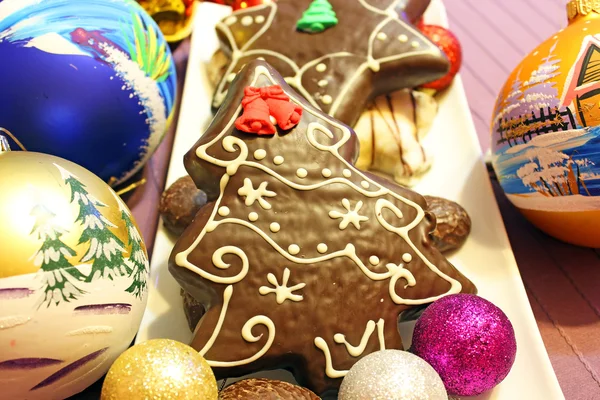 Christmas gingerbreads — Stock Photo, Image