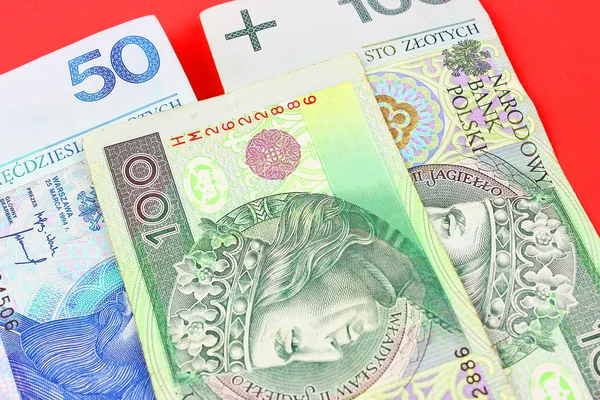 Polnische Banknoten — Stockfoto