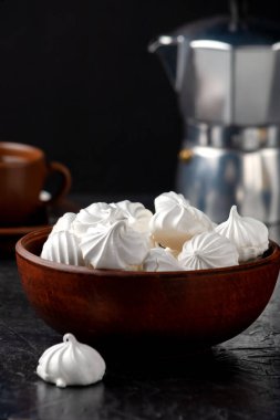 Tatlı ve pofuduk protein kekleri ve şekerli ve kopyalanmış