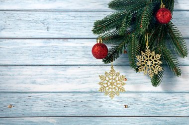 Noel ve yeni yıl tatilleri arka plan, kış sezonu. Noel tebrik kartı
