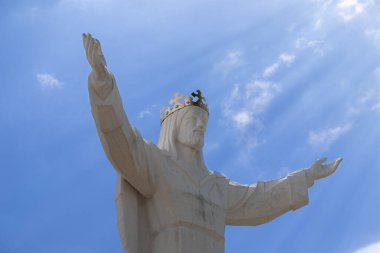 Majestic monument to Christ the King, Swiebodzin, Poland