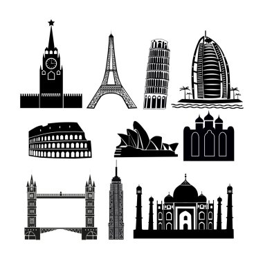 Buildings, ancient, history clipart