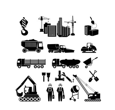 İnşaat Icons set