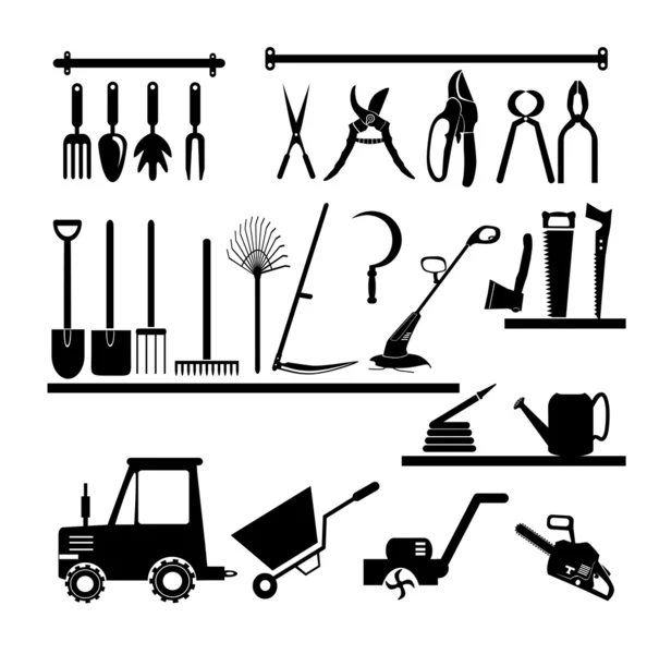 Gardening tools collection Royalty Free Stock Illustrations