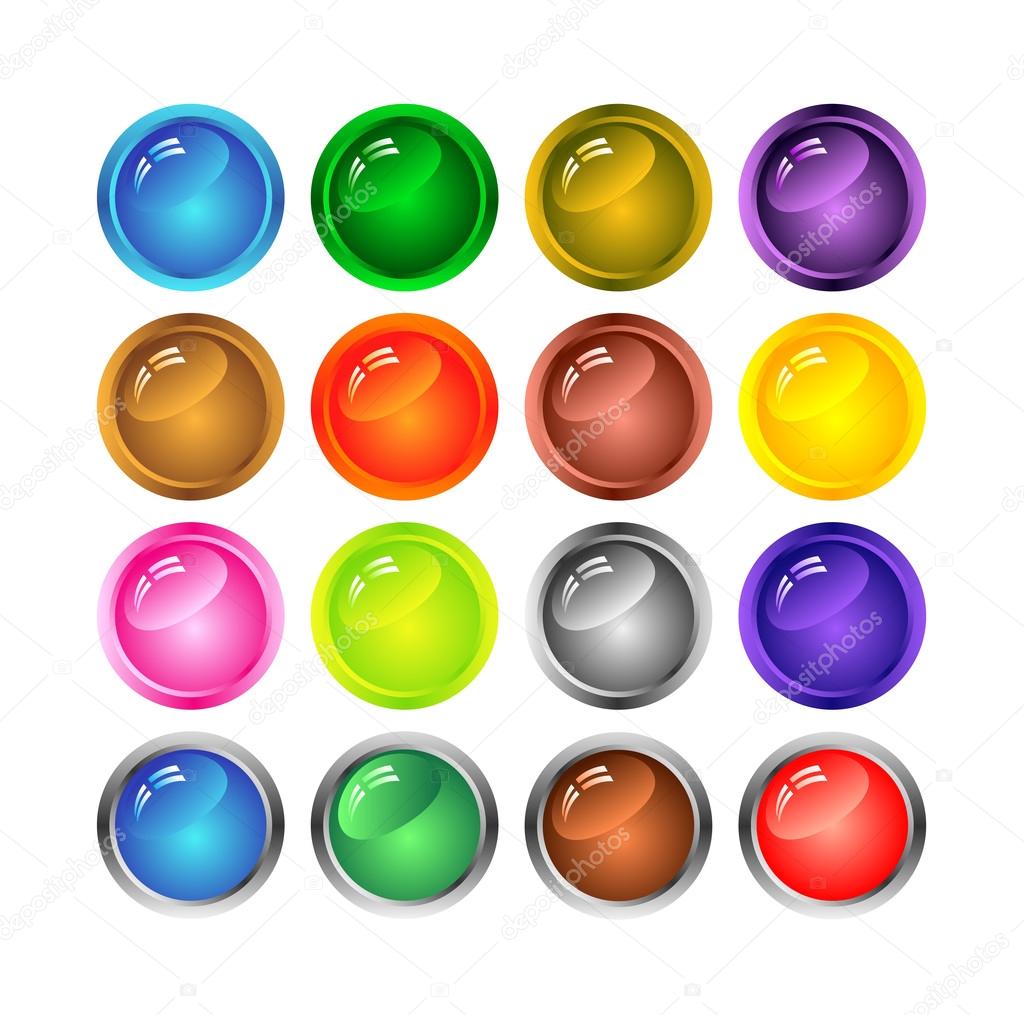 Buttons for icons