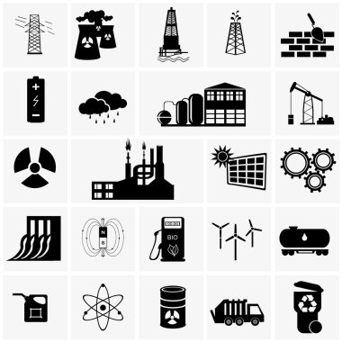 enerji, elektrik, güç simgeler