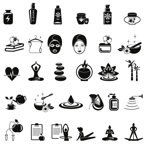 Spa icons — Stock Vector