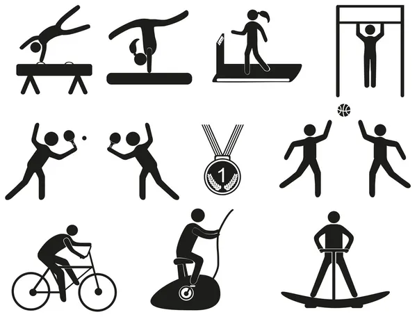 Pictogrammen sport — Stockvector