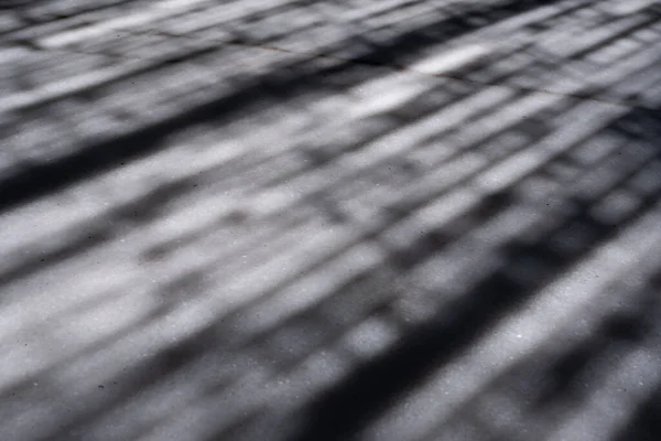Close View Shadows Reflected White Marble Surface Table Diagonal Shadow — Fotografia de Stock