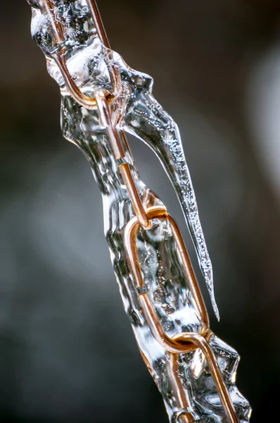 Catena del ghiaccio — Foto Stock