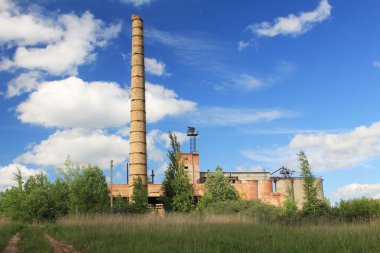 terk edilmiş fabrika
