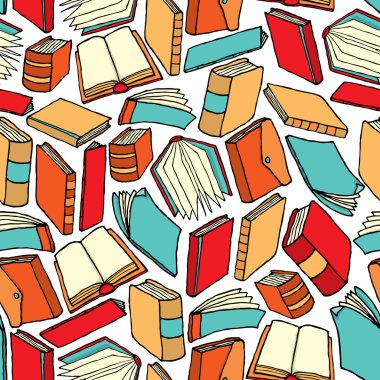 sorunsuz kitap desen veya arka plan duvar kağıdı