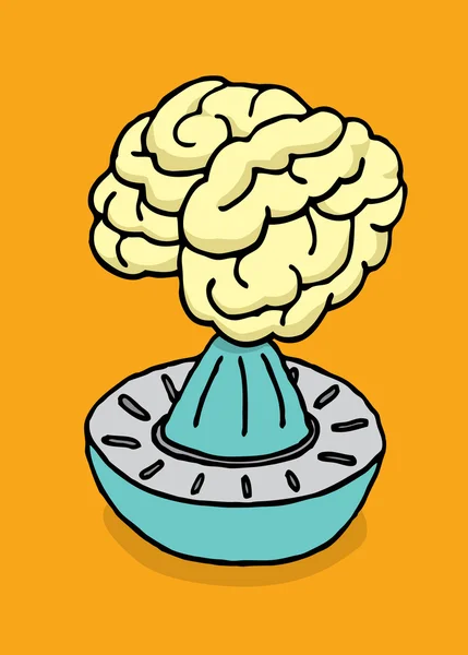 Сок для мозга — стоковый вектор